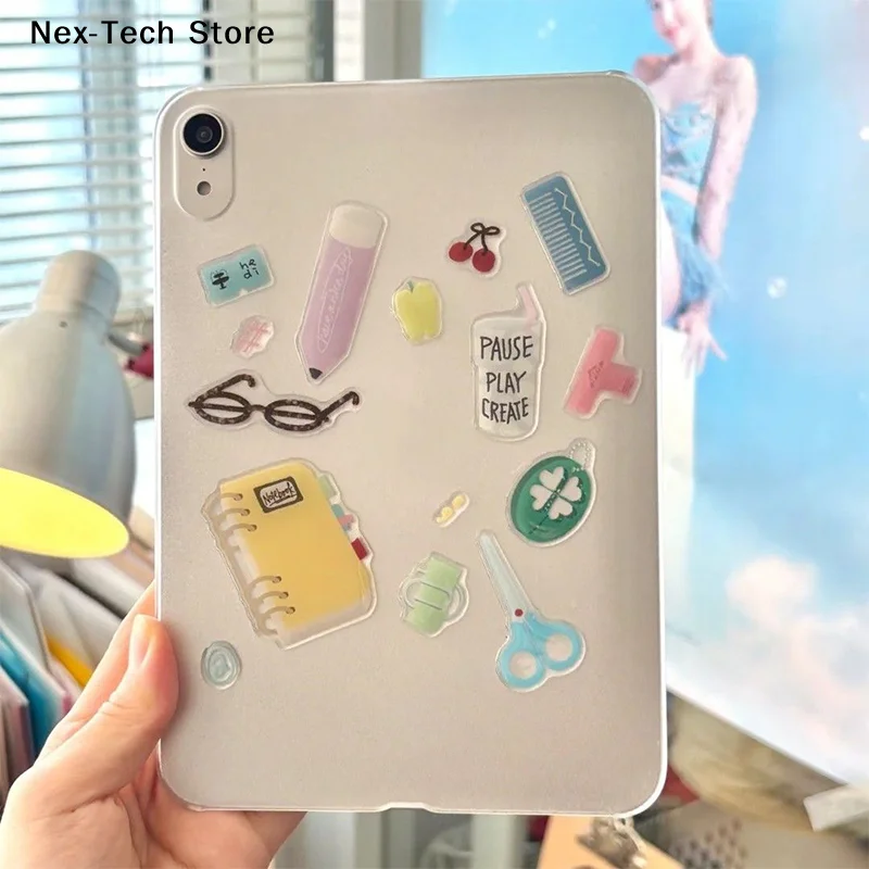 

Мультяшные 3D-наклейки из эпоксидной смолы для компьютеров, журналов, планшетов, декоративные элементы для DIY-чехлов для телефонов