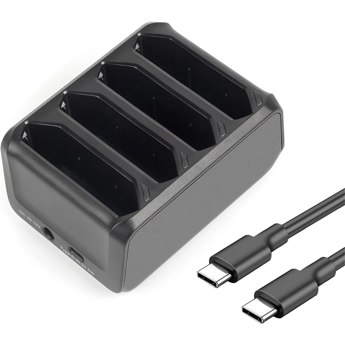 2025+ 4-Slot TC77 Charger Cradle Charging for Symbol TC70 TC75 TC72 TC77 TC75AH Scanner Fast Charging Accessories