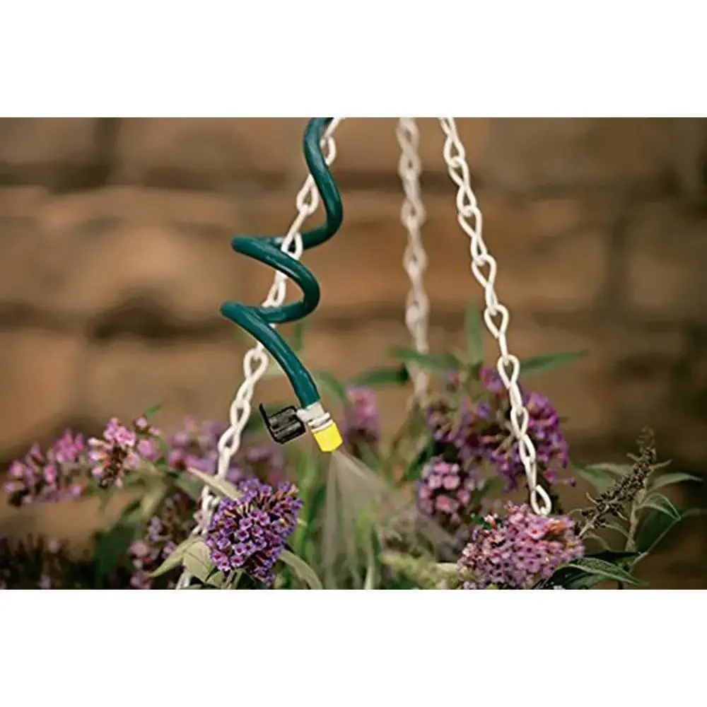 

Hanging Basket Watering System with Timer 5-Pack Flex-Mist Kit