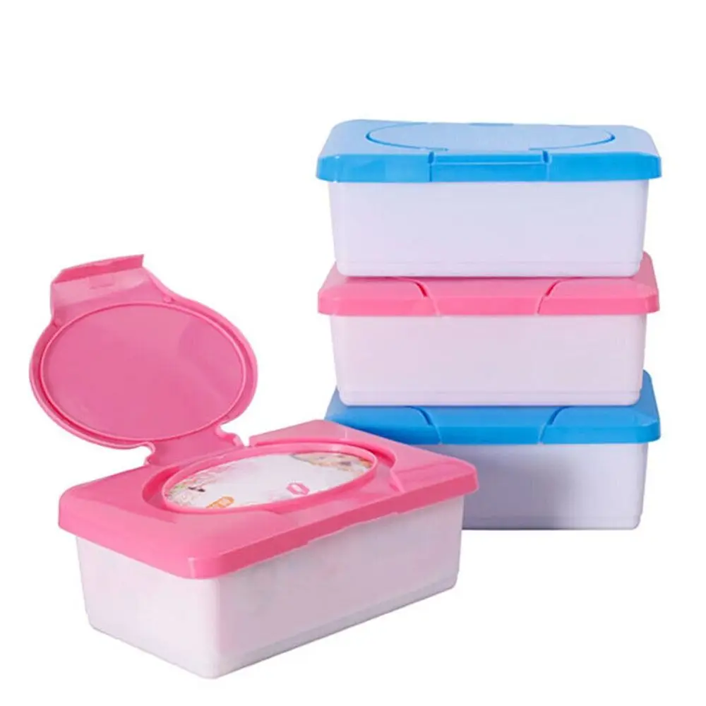 1PC New Holder Accessories Holder Container Wet Tissue Box  Wipes Home Tissue Paper Case