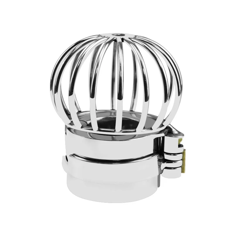 Male Chastity Device Scrotum Restraint Penis Ring Stainless Steel Penis Exerciser Bondage Sex Toys BDSM Couple Sex