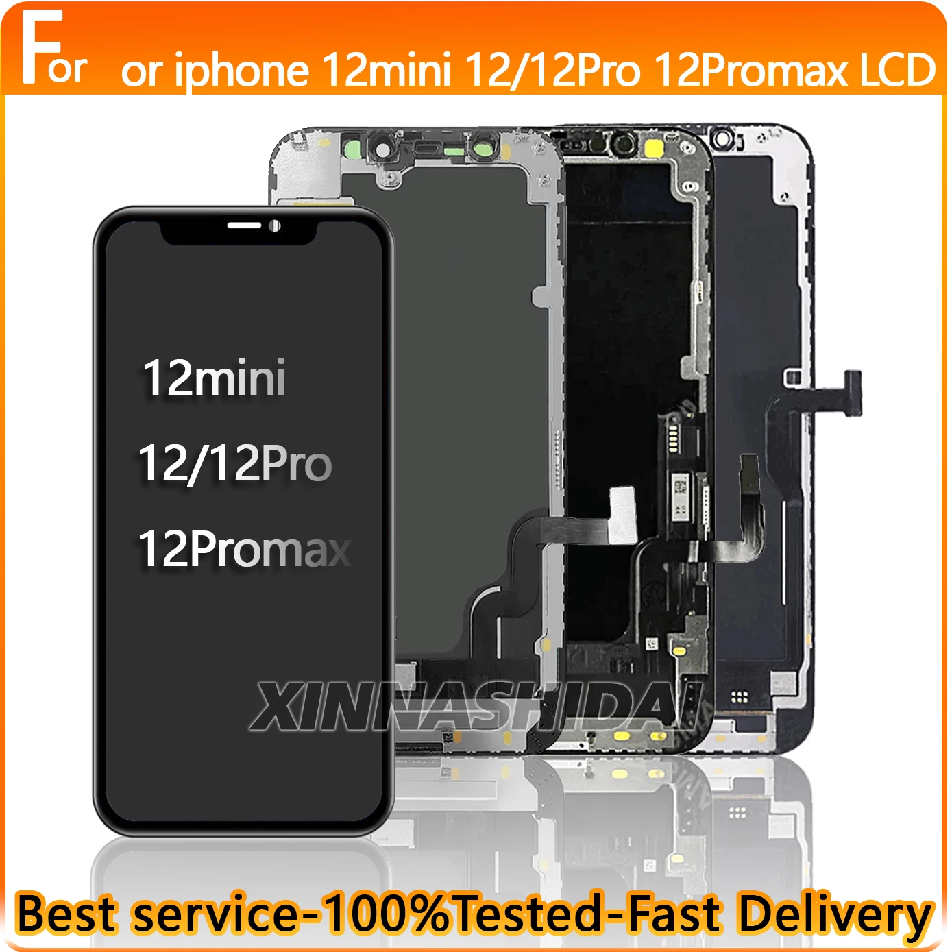 Für iPhone12mini 1212pro 12promax LCD Display Mit 3D Touch Screen Sensor Panel Montage Ersatz