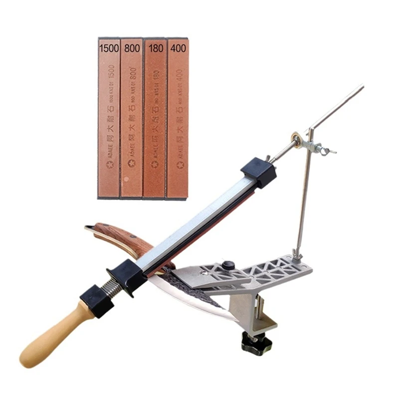

Professional High Precision Fixed Angle Knife Sharpener,Rotatable Flip Design Fixed-Angle Kitchen Knife-Sharpener Kit