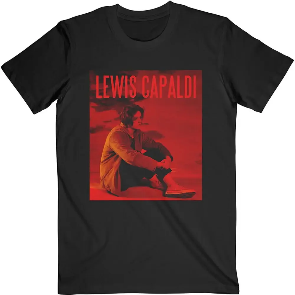 Lewis Capaldi Divinely Uninspired    Anime pattern for both men and women High quality cotton Short Sleeves