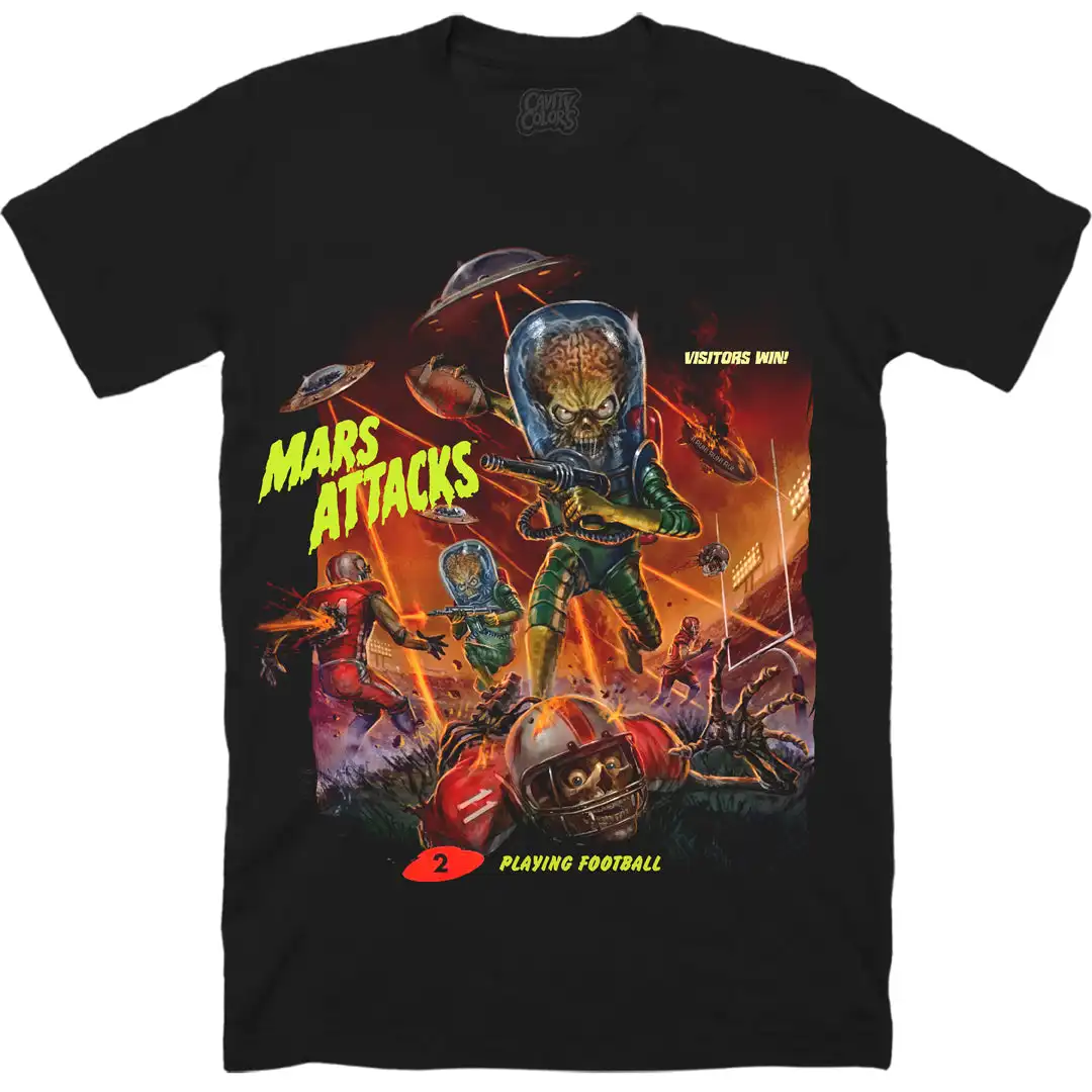 MARS ATTACKS VISITORS WIN - T-SHIRT