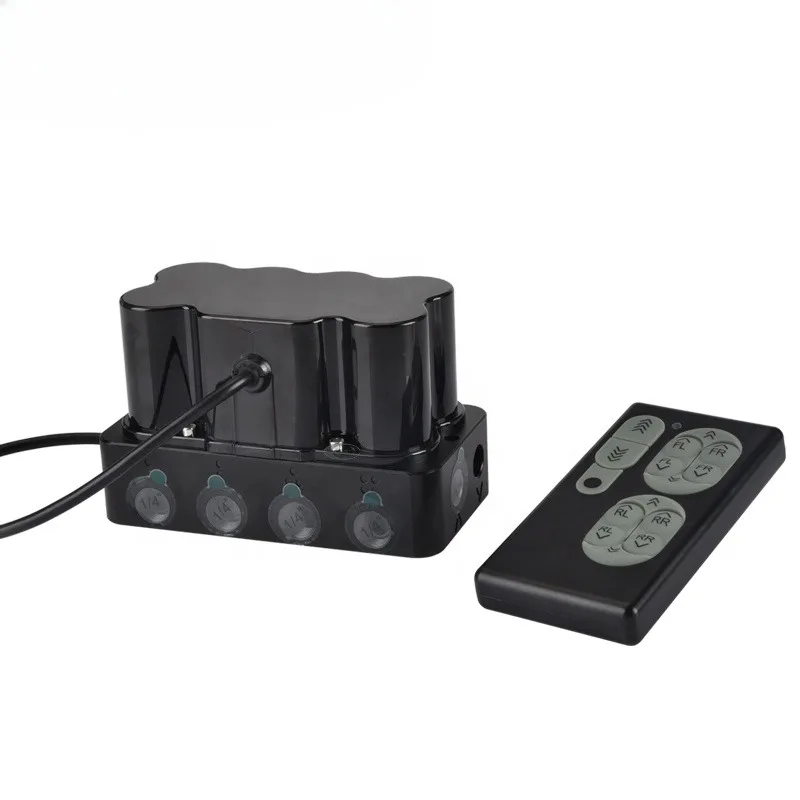 VUW4 NPT3/8 4-Corner Air Ride Suspension Valve with Wireless Controller Remote Controller