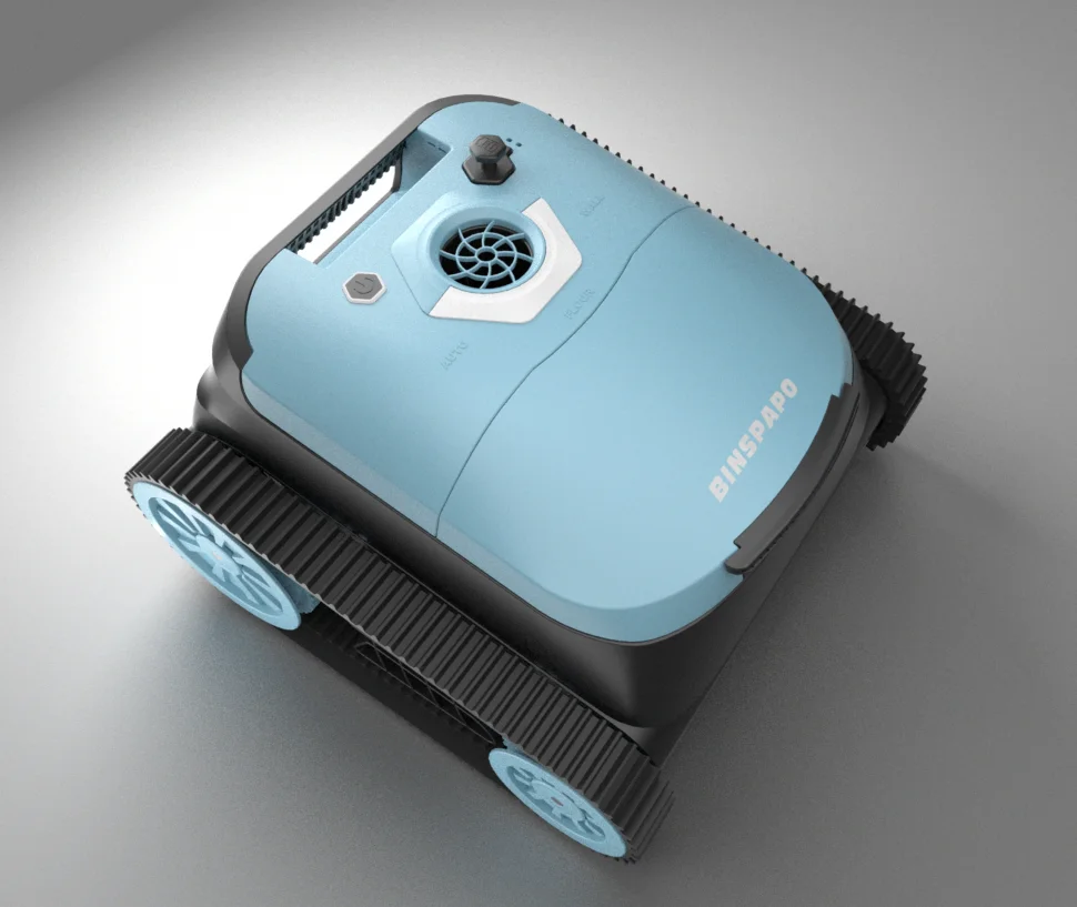 Automatic Robot Vacuum Cleaner for Pool Surface Cleaning Cordless Swimming Pool Robotic Billiard Machine Made of Plastic