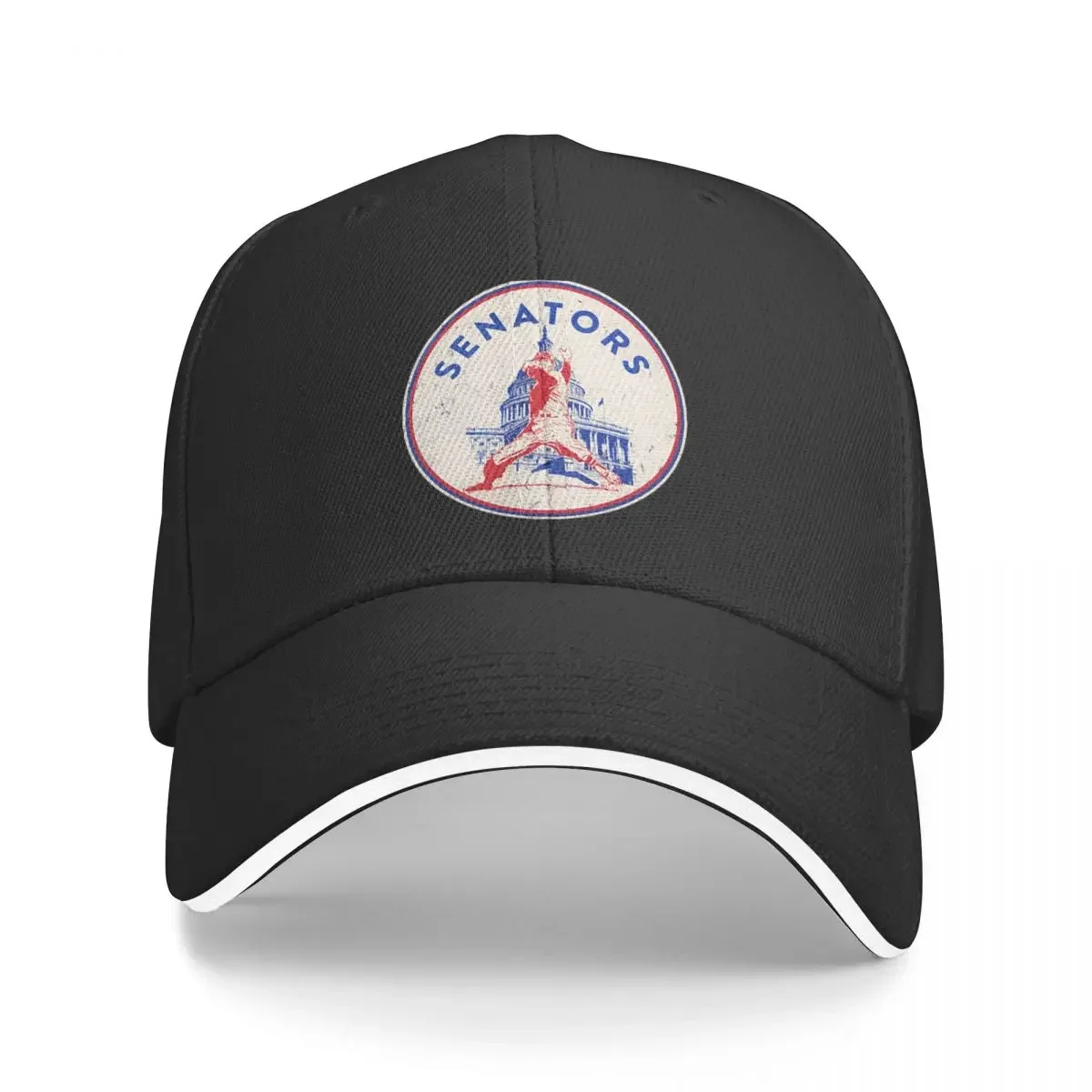 Vintage Washington Senators Logo (Distressed version) Baseball Cap Golf Brand Man cap Woman Men's