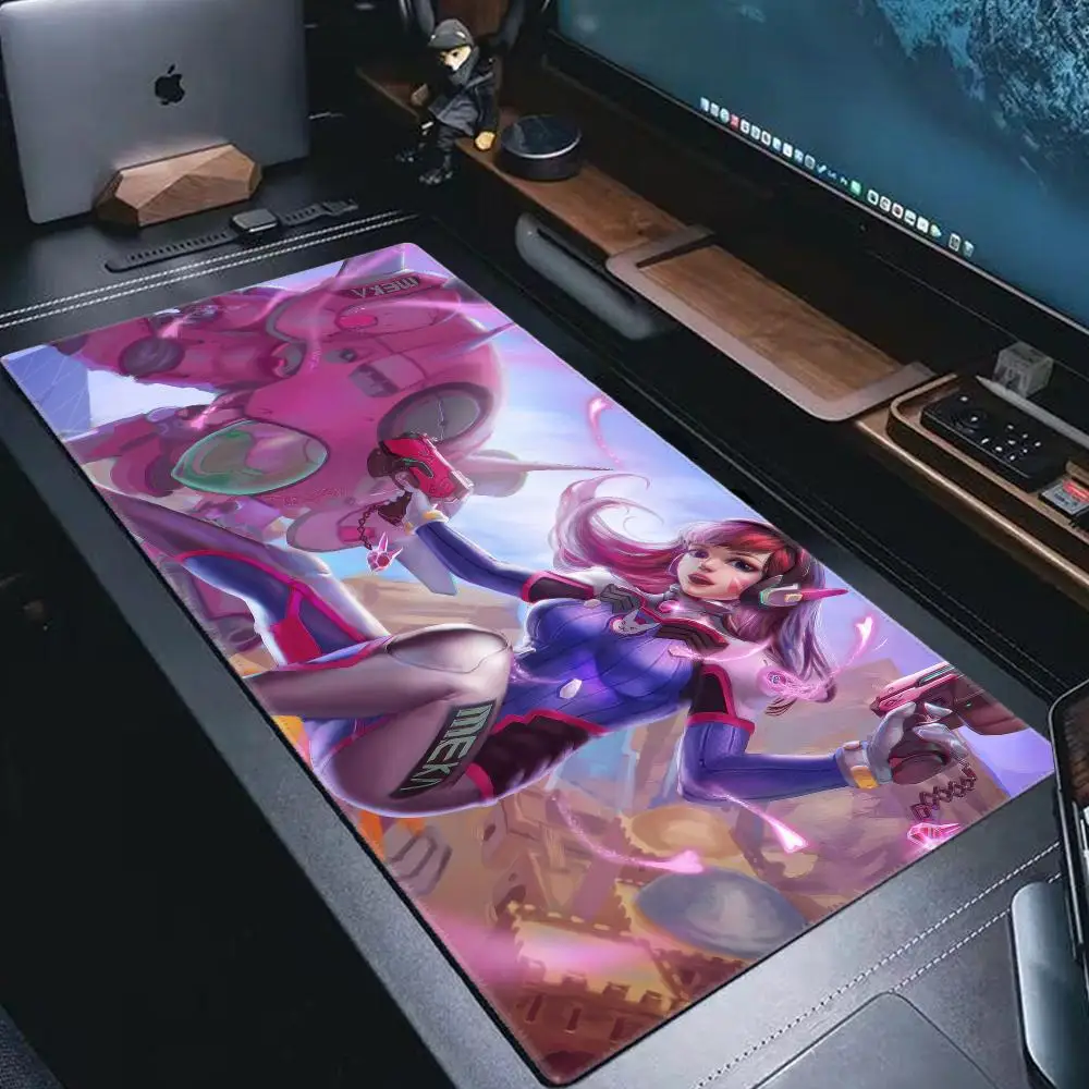 PC Gamer C-Cabinet Kawaii HYBXAXC XXL Sexy Anime Girl Over-watch Mercy Mouse Pad Keyboard Rug Laptop Gaming Accessories Desk Mat