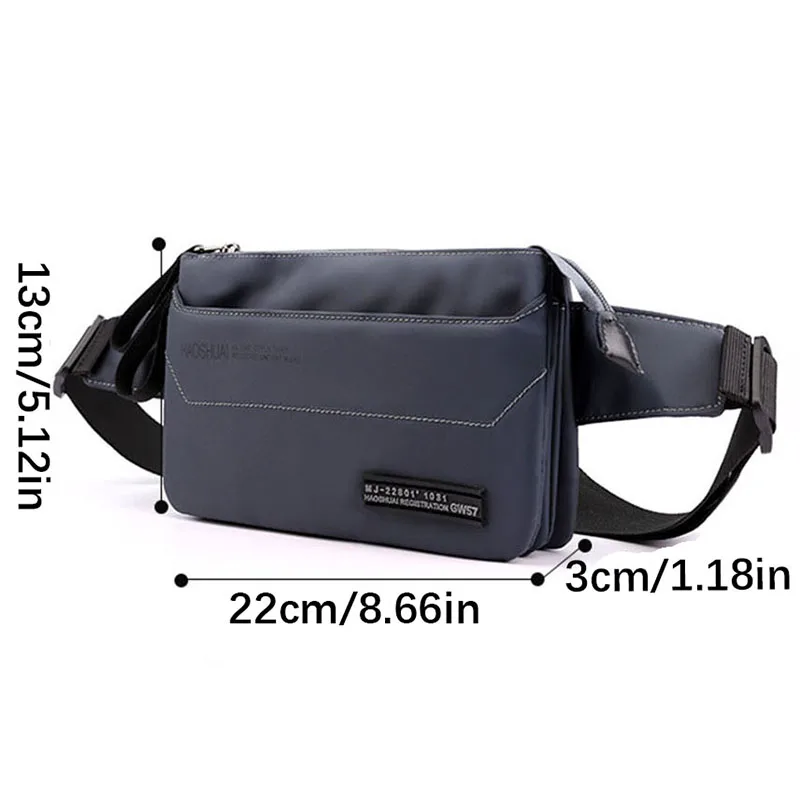 Men Chest Bag Portable Leisure Diagonal Fanny Pack Outdoor Sport Travel Fashion Single Shoulder Pack For Women Multifunctional