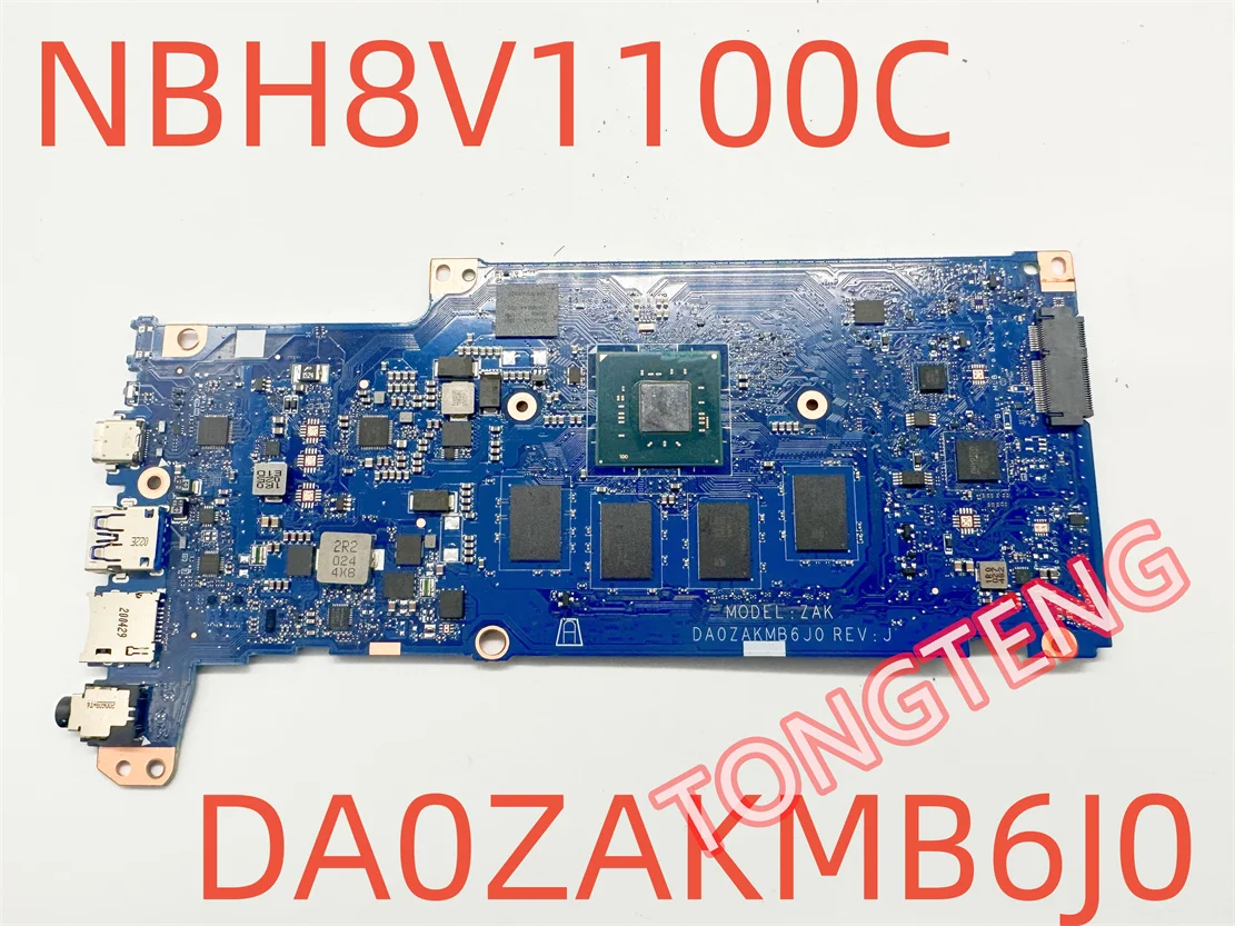 

NBH8V1100C For Acer Chromebook C733 N4020 4GB 32GB Laptop Motherboard DA0ZAKMB6J0 TEST OK