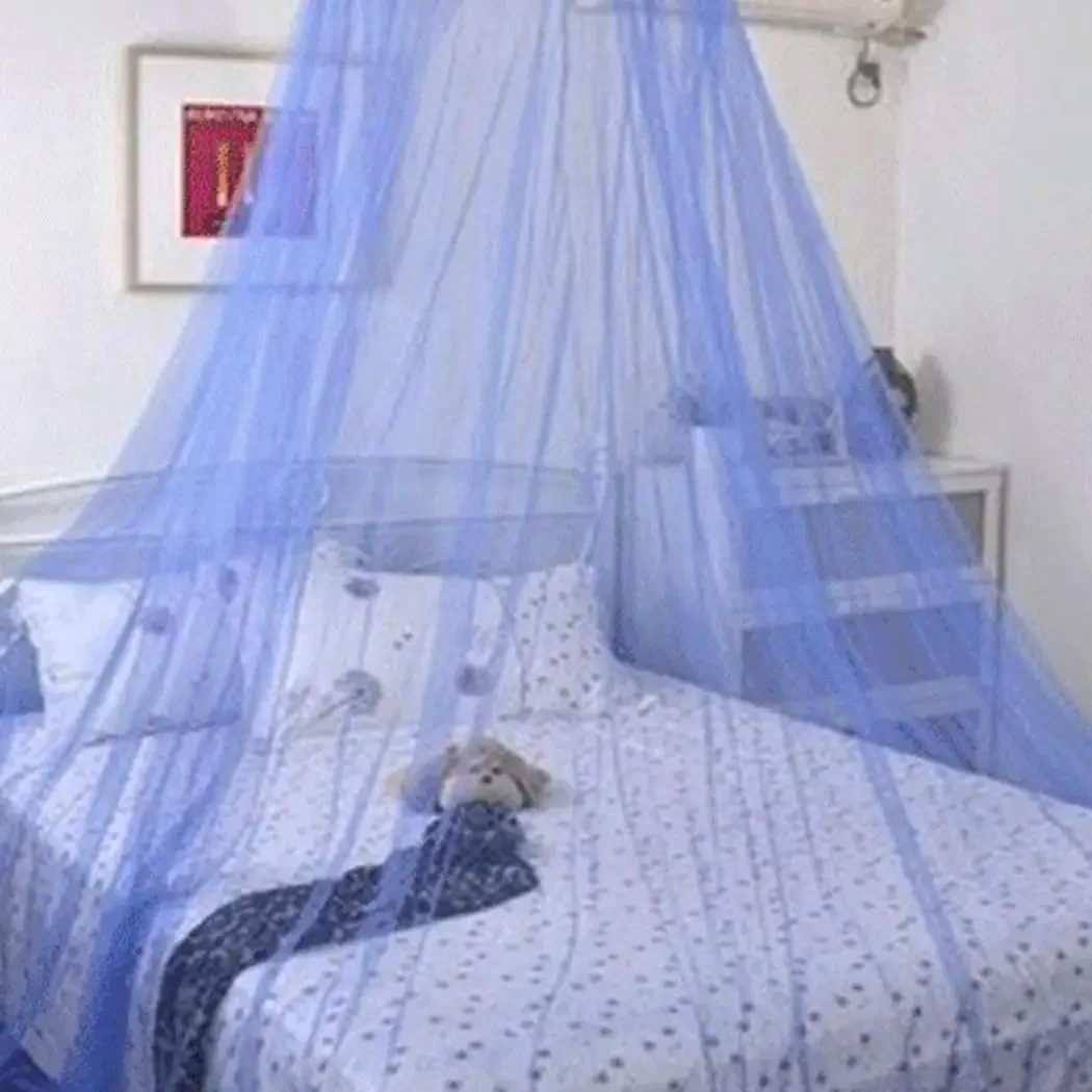Nyamuk, Kelambu Kanopi Elegan untuk Tempat Tidur Ganda Tenda Pengusir Nyamuk Tenda Tempat Tidur Tirai Tempat Tidur Kanopi Penolak Serangga