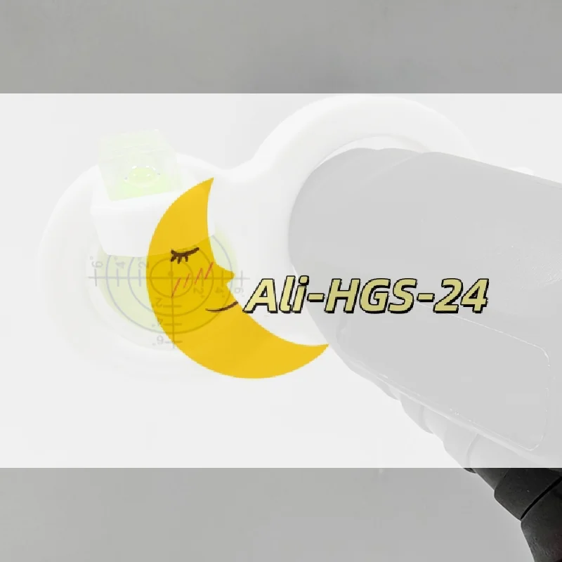 Tragbare runde Wasserwaage – kleine weiße Wasserwaage für Werkstatt und Heimwerker-Layout, Präzisionsmesswerkzeug mit Bohrgriff