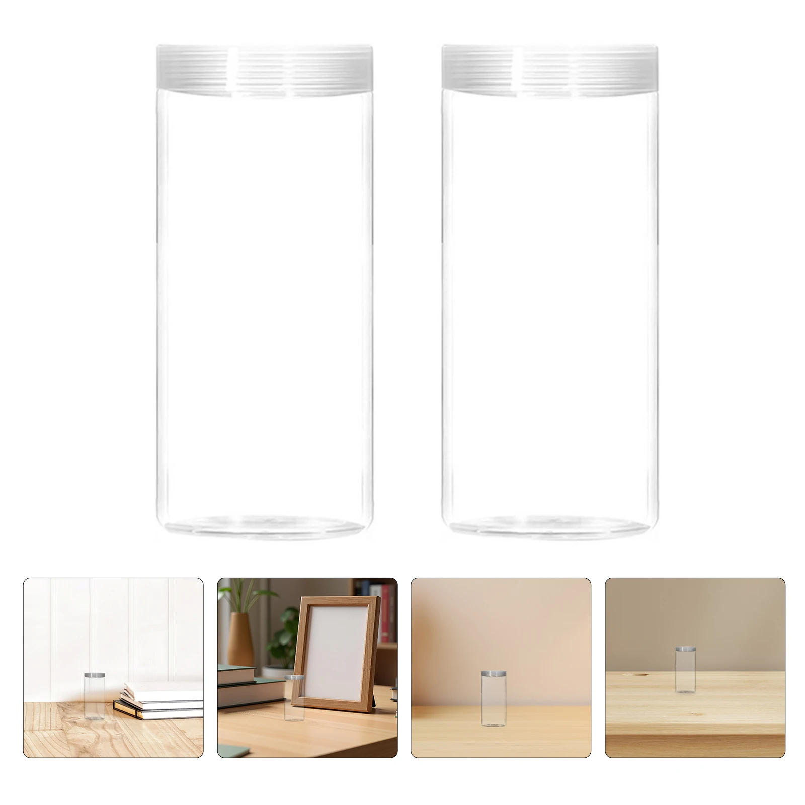 

10Pcs Transparent Coin Storage Tube Lightweight Secure Coin Holder for Collectibles Protection and Easy Viewing Display