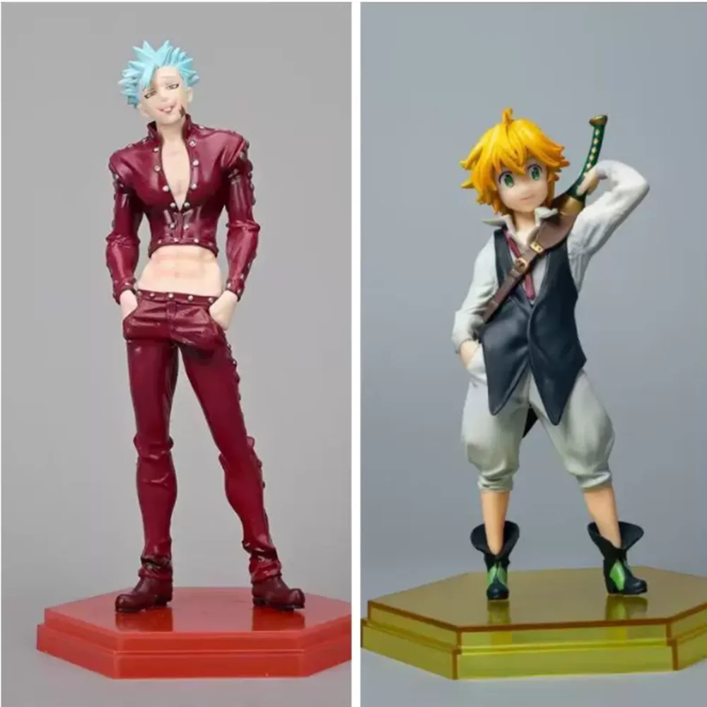 Anime Figure The Seven Deadly Sins Meliodas Dragon's Sin of Wrath Sitting Ban Model PVC Gift Collection Toy Ornaments