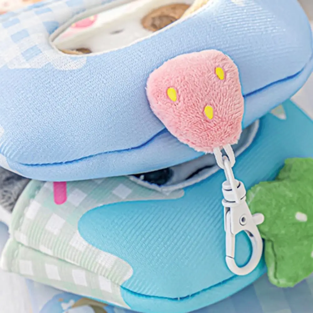 การ์ตูนแมวสัตว์ Photocard ผู้ถือสุนัขสไตล์เกาหลี Plush Idol Photocard ผู้ถือ Kawaii น่ารักรถบัสกลางแจ้ง