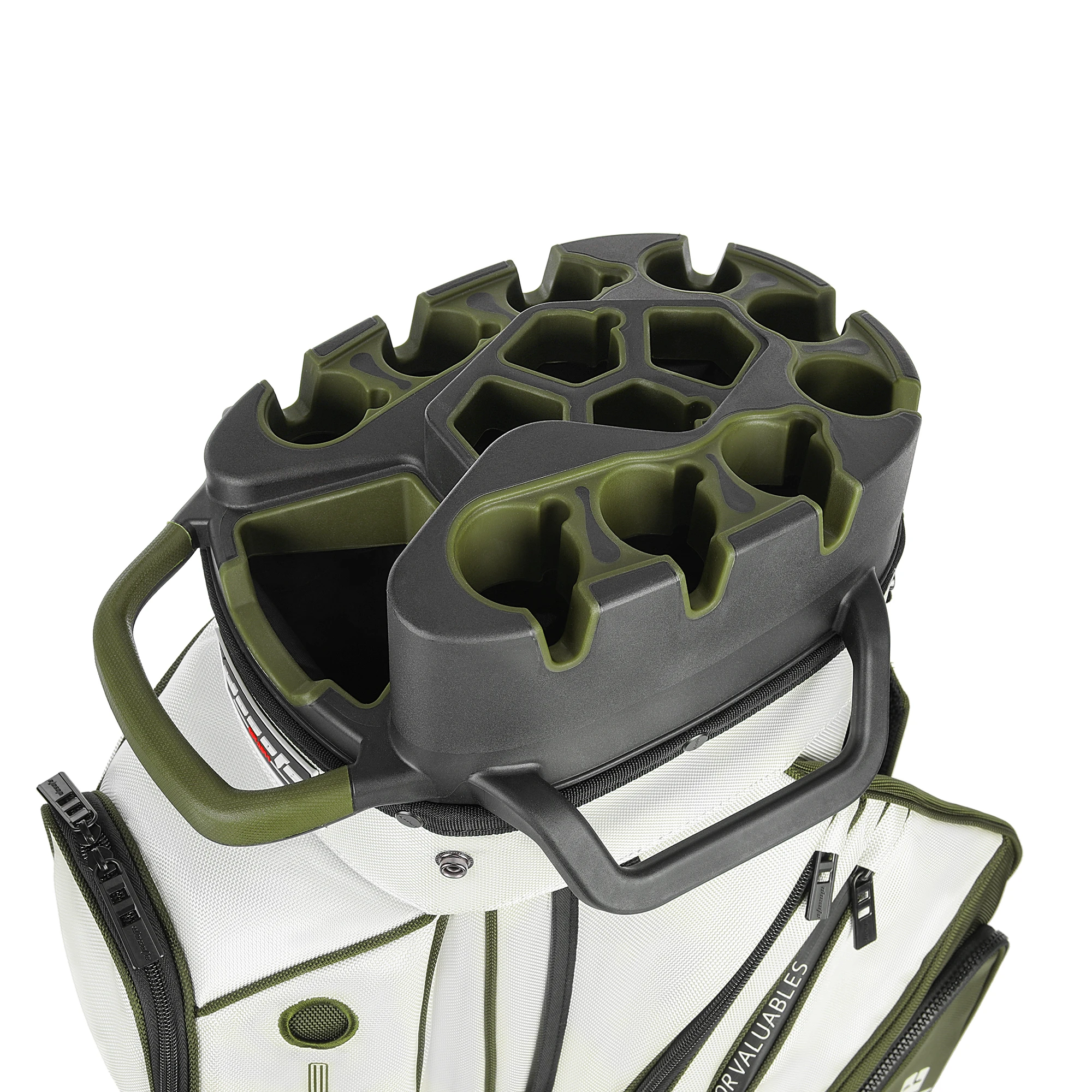 

Мужская сумка для гольфа на 14 клюшек с полноразмерным разделителем, фиксированными слотами для клюшек, из премиальной ткани Оксфорд, женская модель с 13 карманами, черно-синяя, G