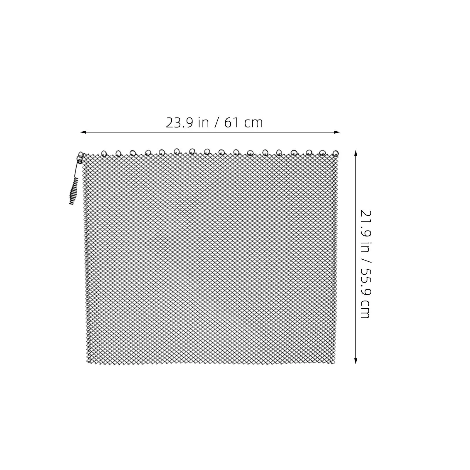 2Pcs Fireplace Screen with Mesh 21x24 Inch Sturdy Hanging Metal Panels Fire Resistant Safety Barrier Elegant Living Space Decor
