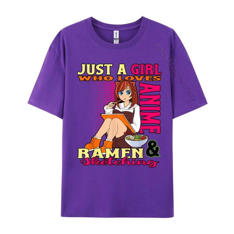 تي شيرت من القماش القطني للرجال ، مناسب للجسم ، غير رسمي ، لطيف ، وعاء رامين ، يحب الرسم ، الموضة ، المخصص ، العصري ، الخريف