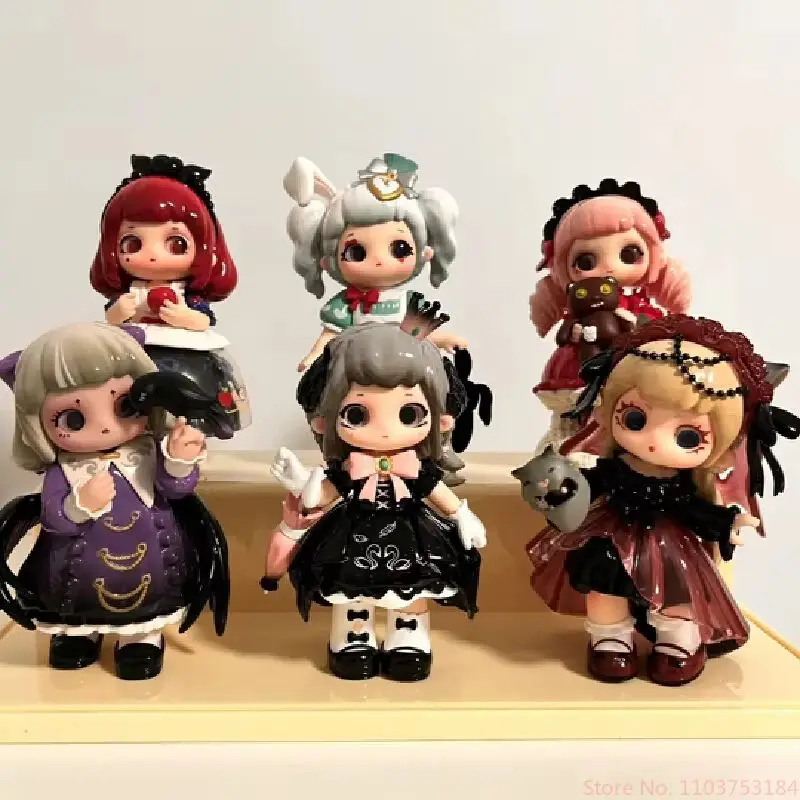 Hot In Stock  Ziyuli Dark Fairy Tale Series Blind Box Ornaments Toys Handicraft Desktop Decorations Figure Birthday Custom Gifts
