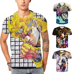 Summer hot selling fashionable men's 3D printed anime adventure T-shirt short sleeved cool T-shirt