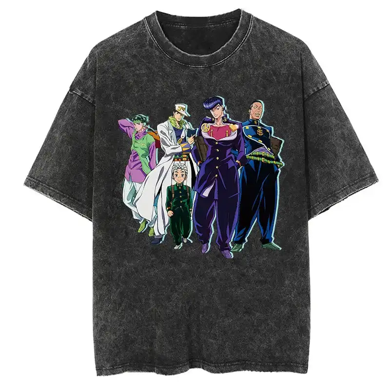 

Jojos Bizarre Adventure Part 4 Shirt Oversized Anime Shirt