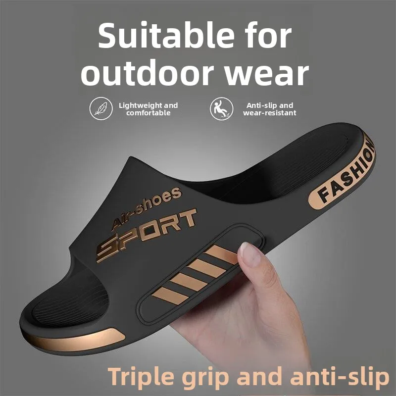 

Мужские тапочки с защитой от запаха, очень большие размеры, нескользящие, износостойкие, для дома и душа, комфортная посадка