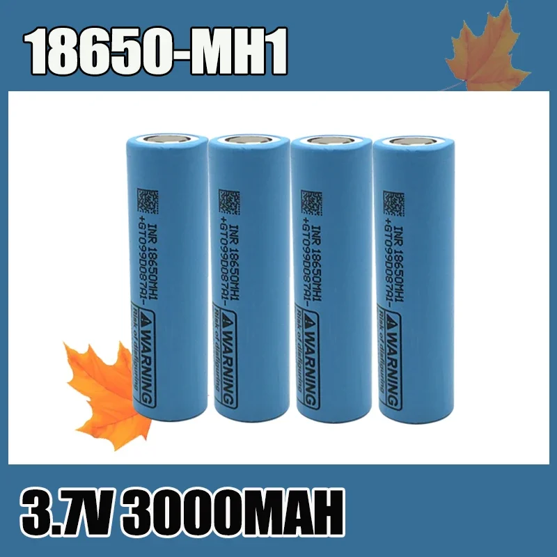 

3.7V 18650MH1 3000mAh Lithium ion Battery for Our 18650 30A Toy Tool Flashlight Batteries,etc