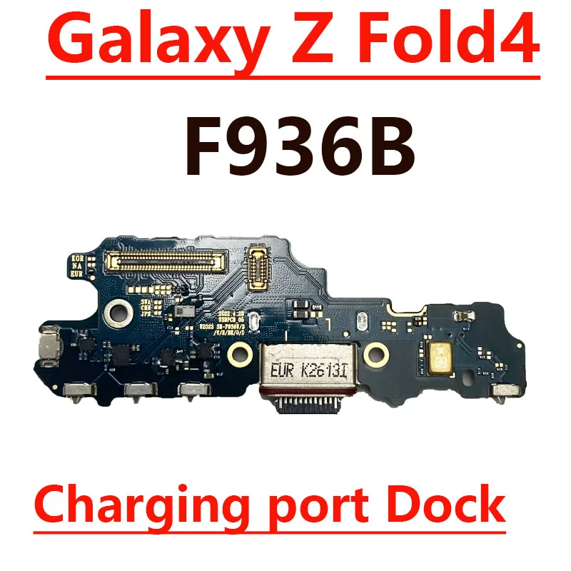 Charging Port Dock Board Main Signal Antenna Rotating shaft Hinge Spin Axis Cable For Samsung Galaxy Z Fold 4 F936 F936B F936U