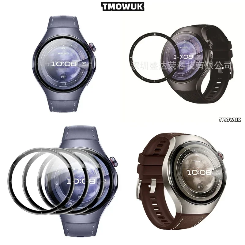 For Huawei Watch 5 46mm Watch5 42mm Screen Protector Curved HD Anti-scratch Soft Non-Glass Film