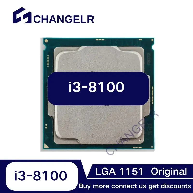 i3-8100 SR3N5 4Cores 4Threads LGA1151 i3 8100 14nm 2.8-3.6GHz 6Mb L3 LGA1151