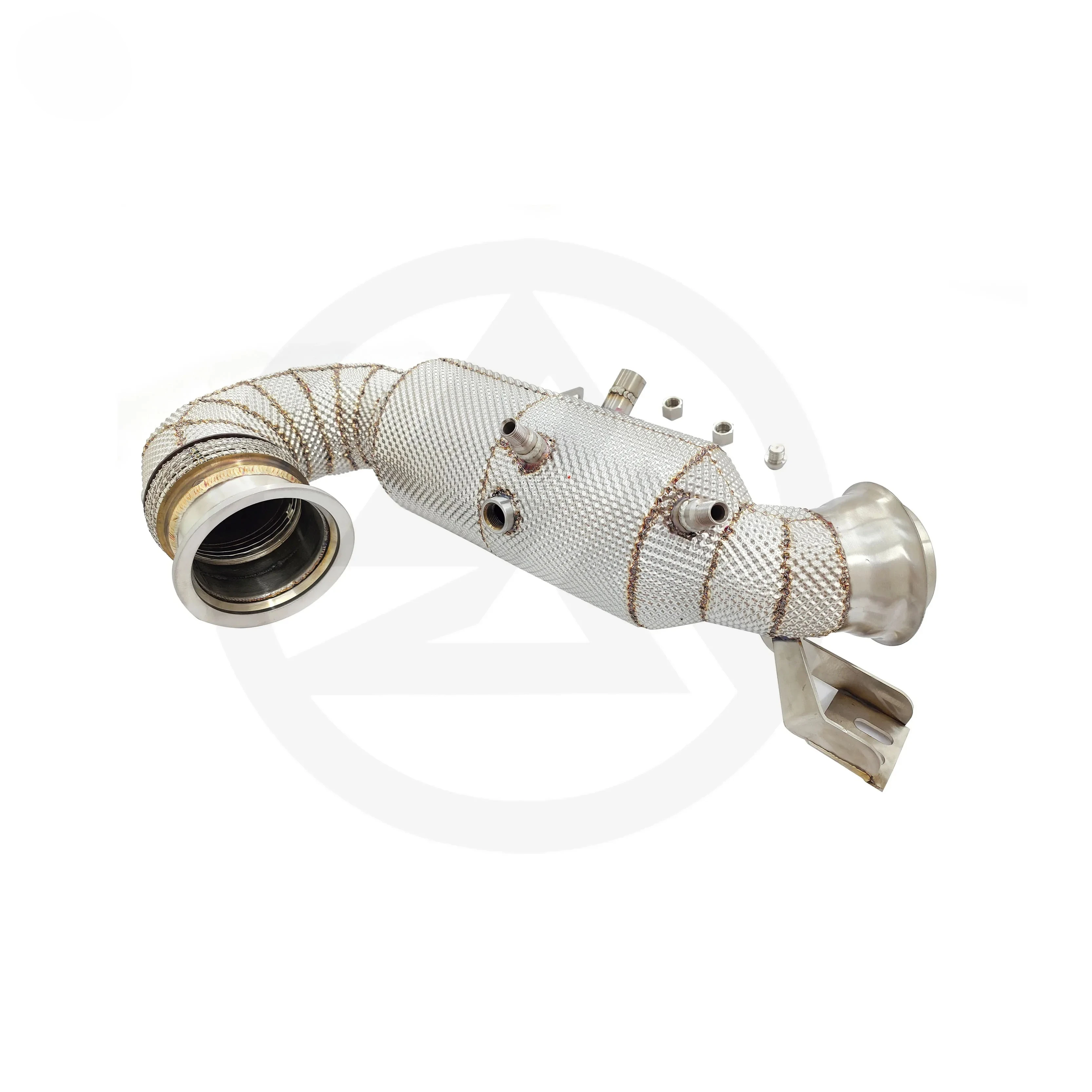 Popular Hot sell Limited Stock No Checking Engine Light Downpipe for Mercedes Benz AMG GT50 E53 3.0T Catted Downpipe OPF Tuning