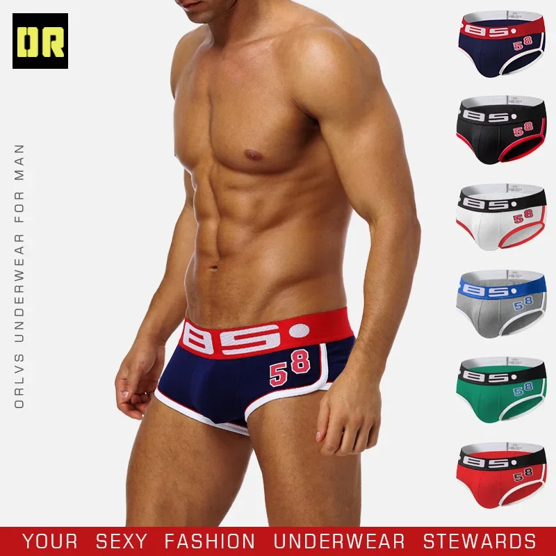 85 BS men's underwear cotton low waist sexy breathable comfort boxers men BS68