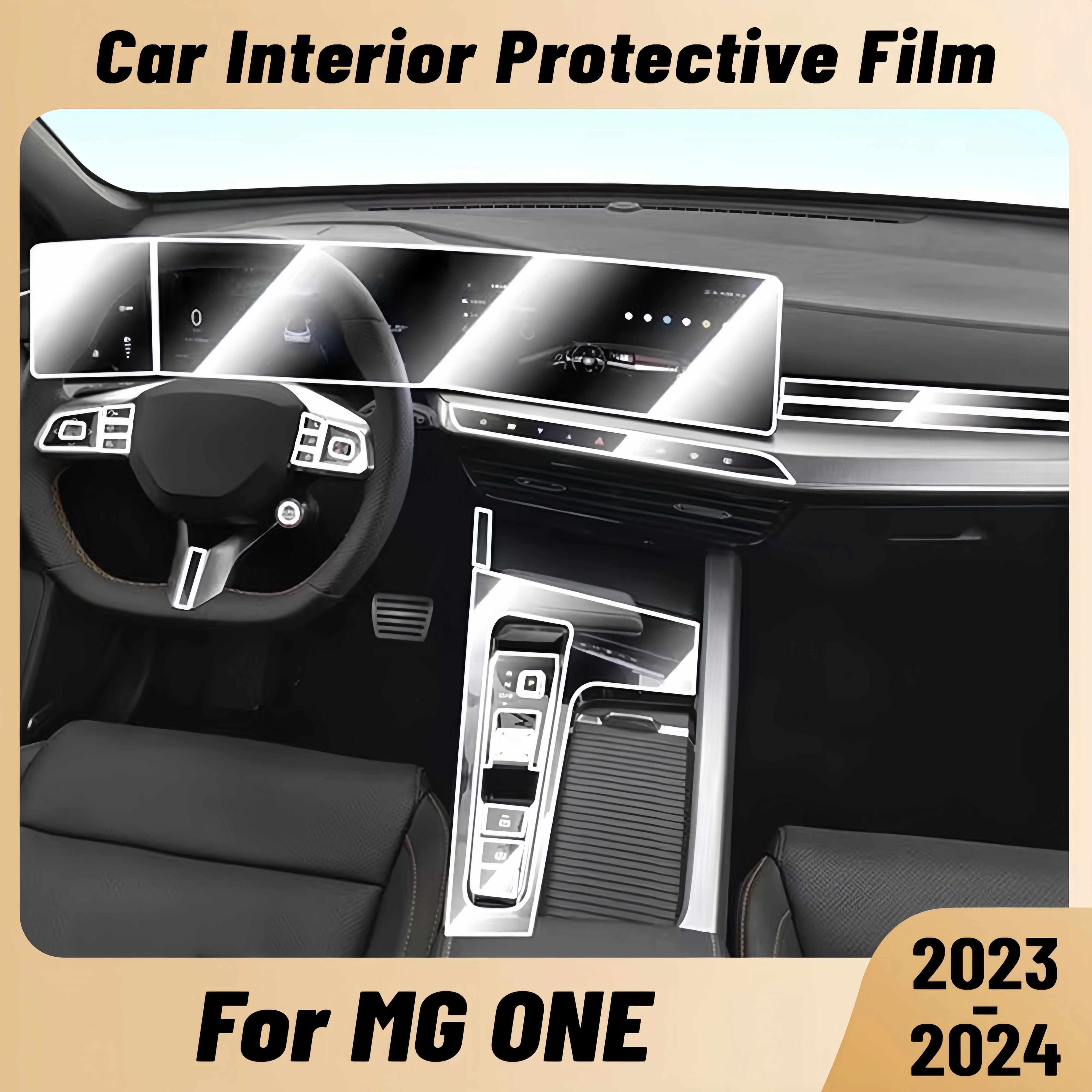 pelicula-protetora-transparente-de-tpu-anti-riscos-para-painel-de-navegacao-e-console-central-interno-de-carro-para-mg-one-2023-2024-2025