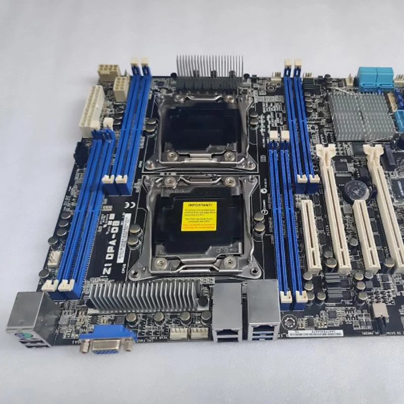 Z10PA-D8 ل Asus C612 المقبس 2011 ATX خادم اللوحة الأم DDR4 ل Xeon E5-2600 V3/V4 قبل الشحن اختبار مثالي