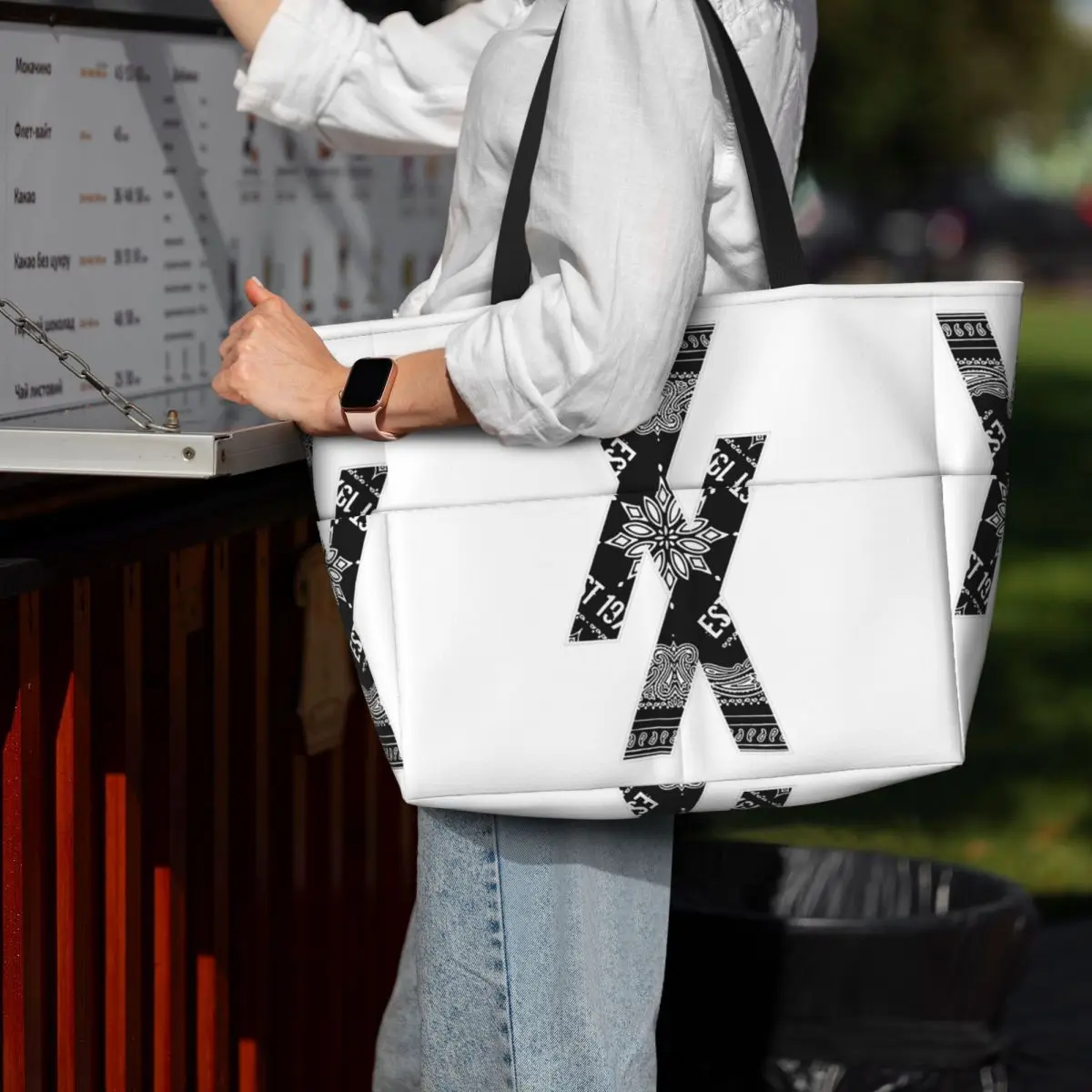 

Lost Americana MGK Beach Tote Bag Sport Gym Yoga Duffle Large Tote Bag Women Travel Bag Fitness bag