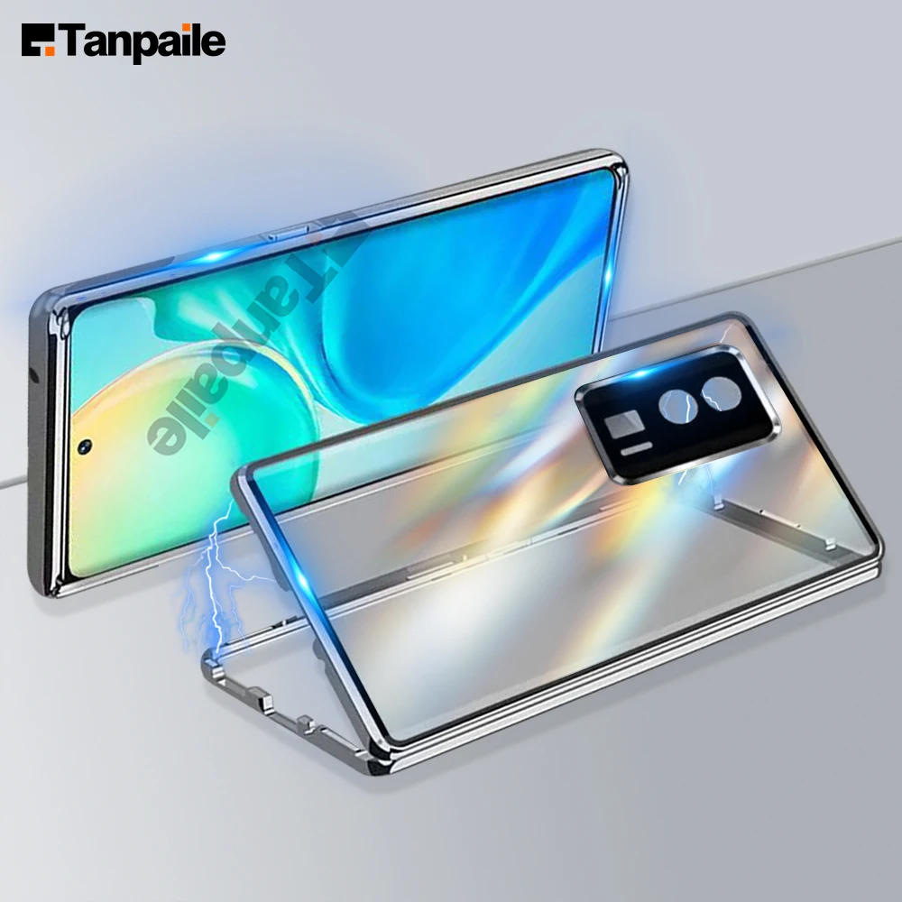 

Metal Case for Redmi K60 PRO POCO F5 Note 12 Turbo X5 Mi 12T 13T Ultra Double Sided Tempered Glass with Camera Protection Cover