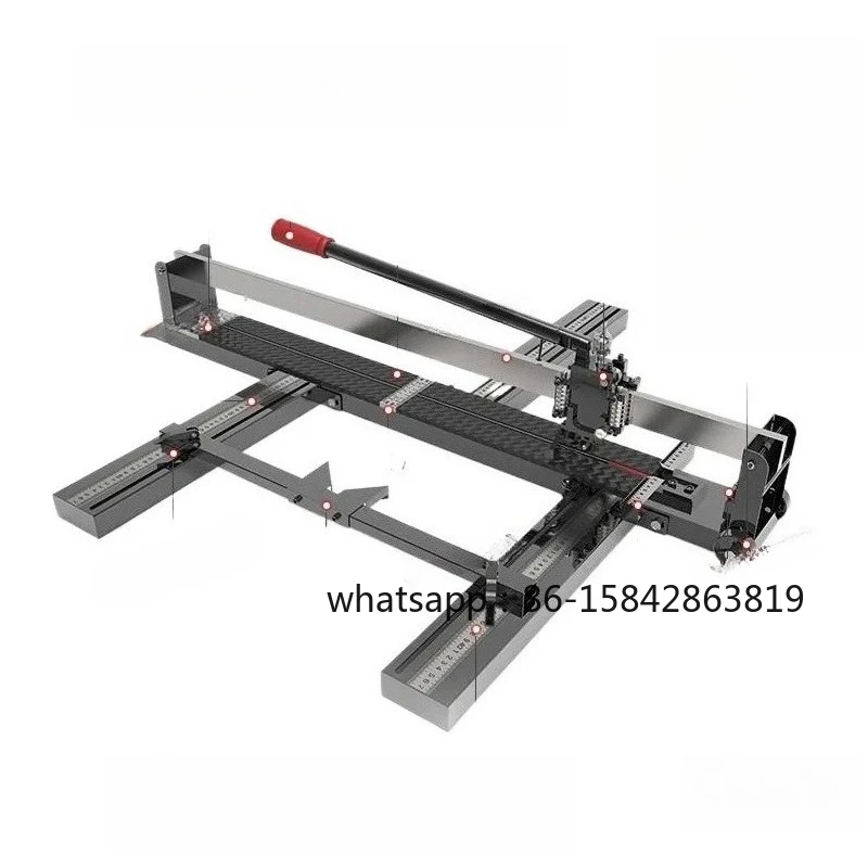Tile Cutting Machine Floor Tile Push Knife Solid All-steel High-precision Hand-held Desktop Household Floor Cutter Cutting