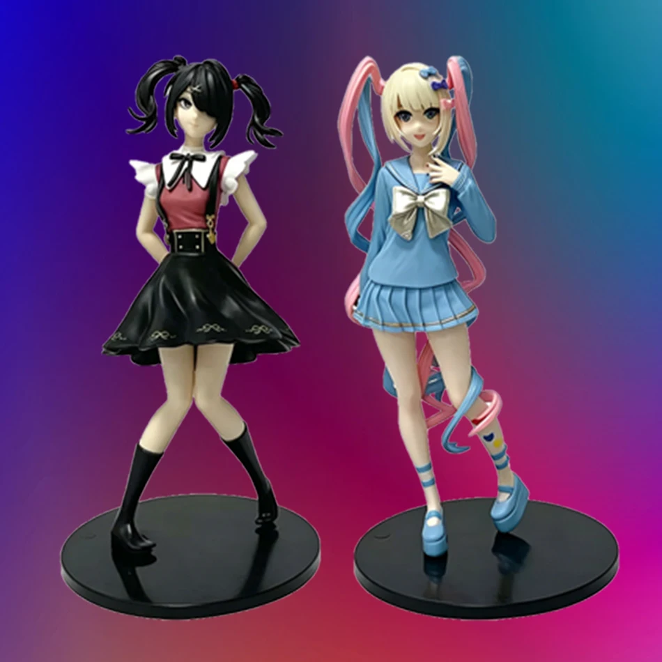 Geschenk Hot Needy Girl Overdose Anime Figur Luminasta KAngel Actionfiguren Virtuelle Uploader PVC Sammlermodell Ornamente Spielzeug