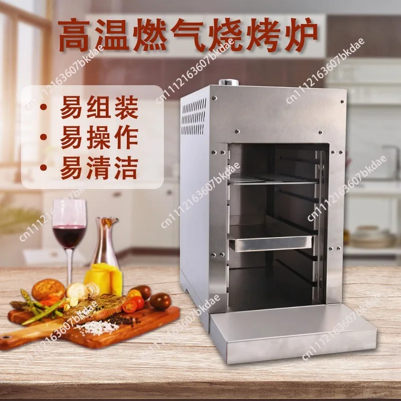 Commercial Professional Gas Infrared Steak Grill 2000W Outdoor Camping Grill Stainless Steel Grill