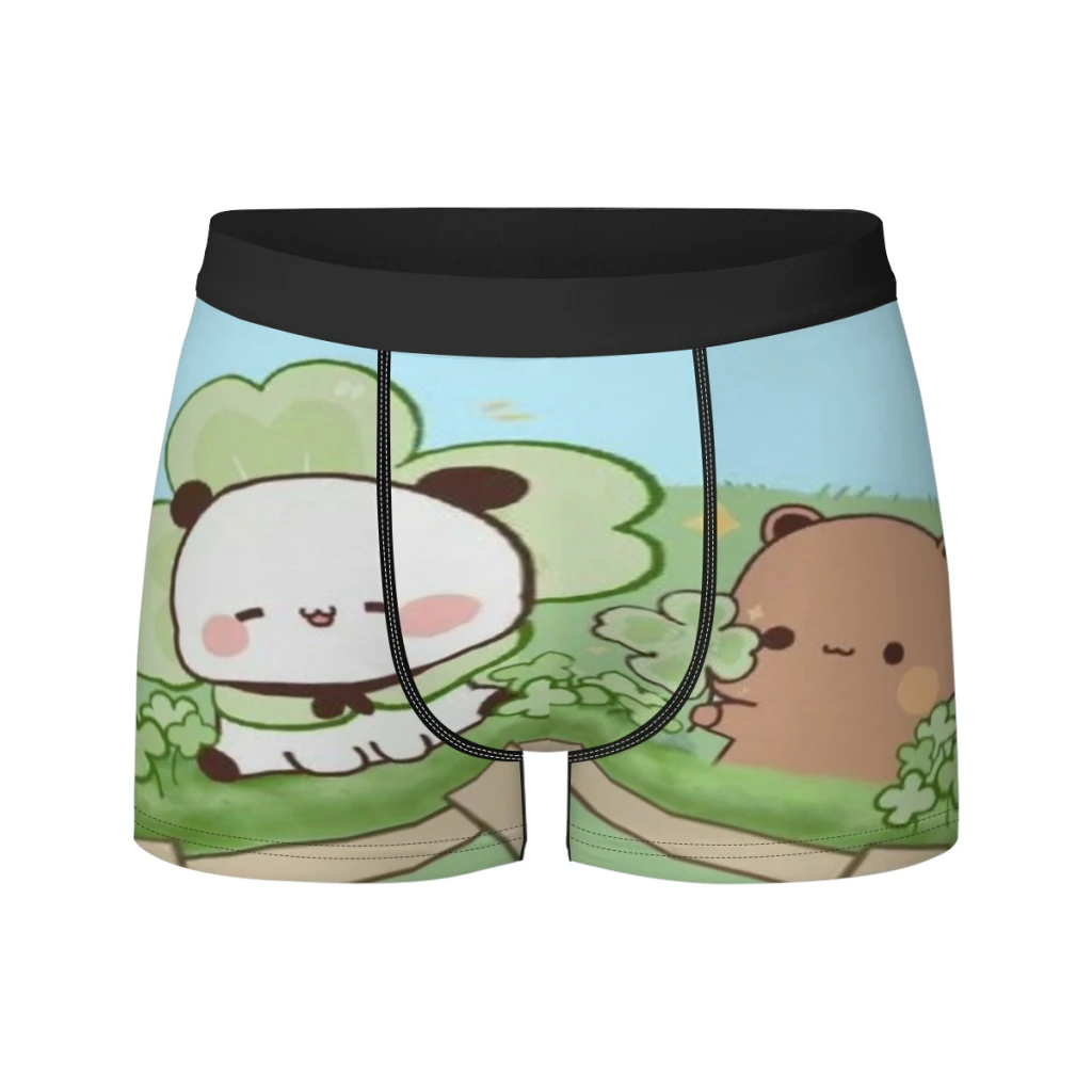 

Panda Bear Hug Bubu Dudu Boxer Men's Panties Underpants Male Breathable Man Boxershorts Underwear For Men