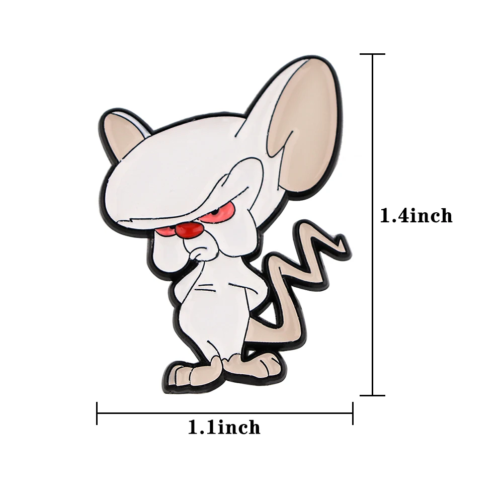 Funny Cartoon Enamel Pins Comedy Genius Madman Brooches Clothing Backpack Lapel Badges Fashion Jewelry Accessories Gifts image 5