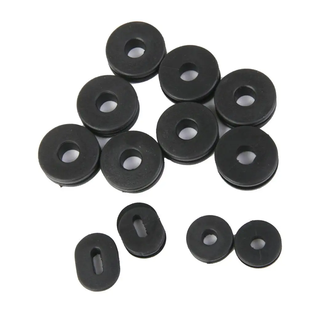 24x Universal Mounting Grommets Repair Replacement for 5 Motorcycle