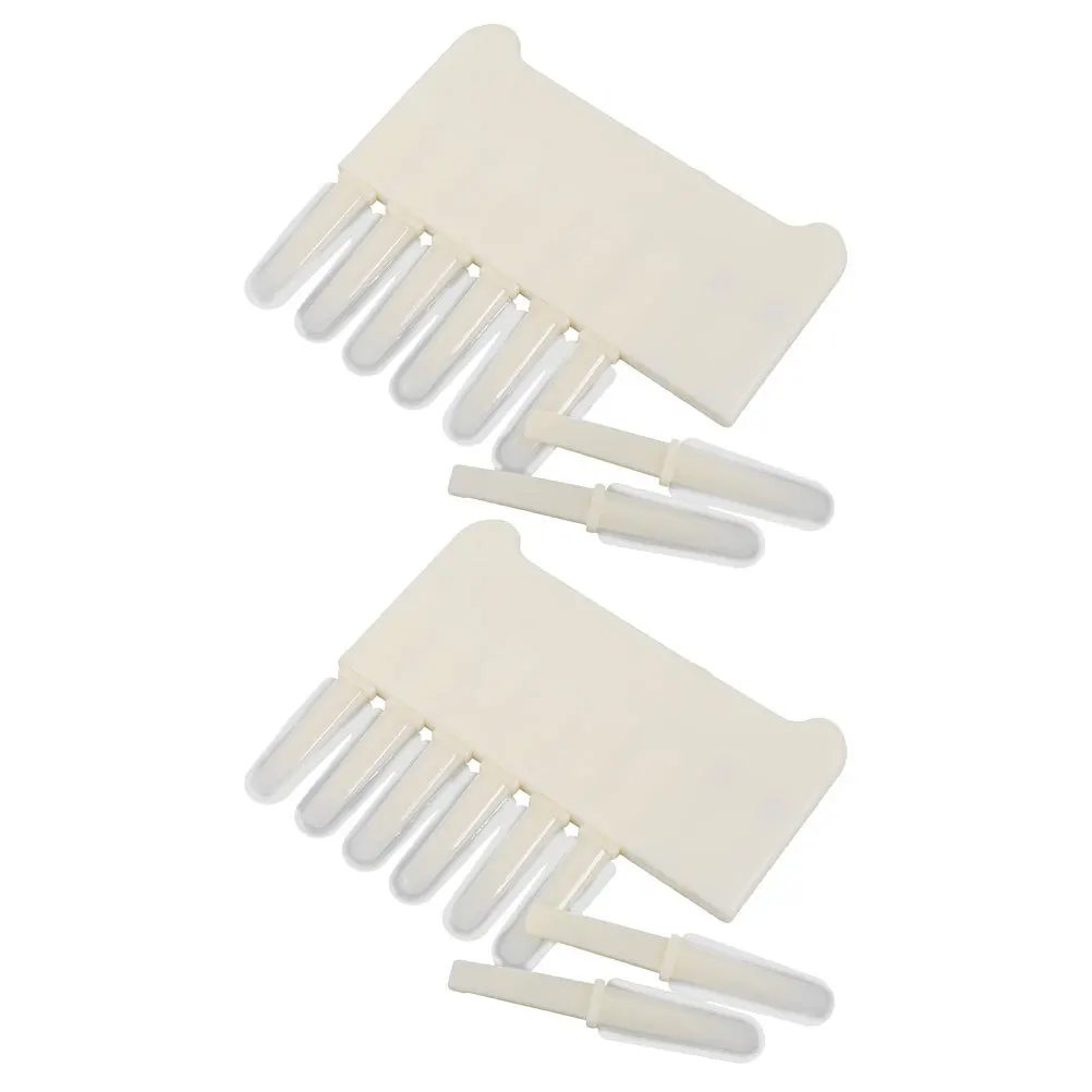 

2Pcs 8 Heads Royal Jelly Extract Tool Beekeeping Scraper Pen for Efficient Hive Maintenance Outdoor Beekeeping Equipment