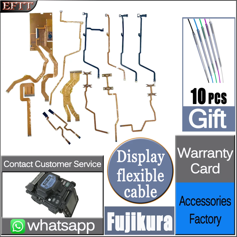 

FSM-80S 70S 70R для Fujikura оптоволоконный сварочный аппарат X/Y полевой плоский кабель светодиодный ЖК-экран гибкий ленточный кабель