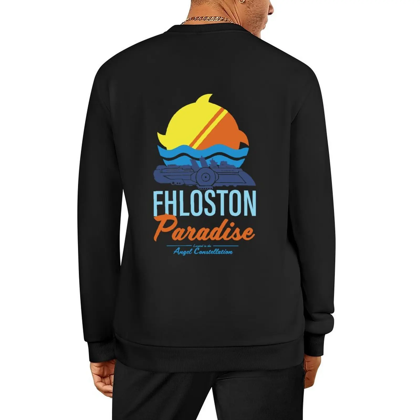 

Phloston Paradise in the Angel Constellation Pullover graphic t shirts men men's winter sweater clothes for men men sweatshirt