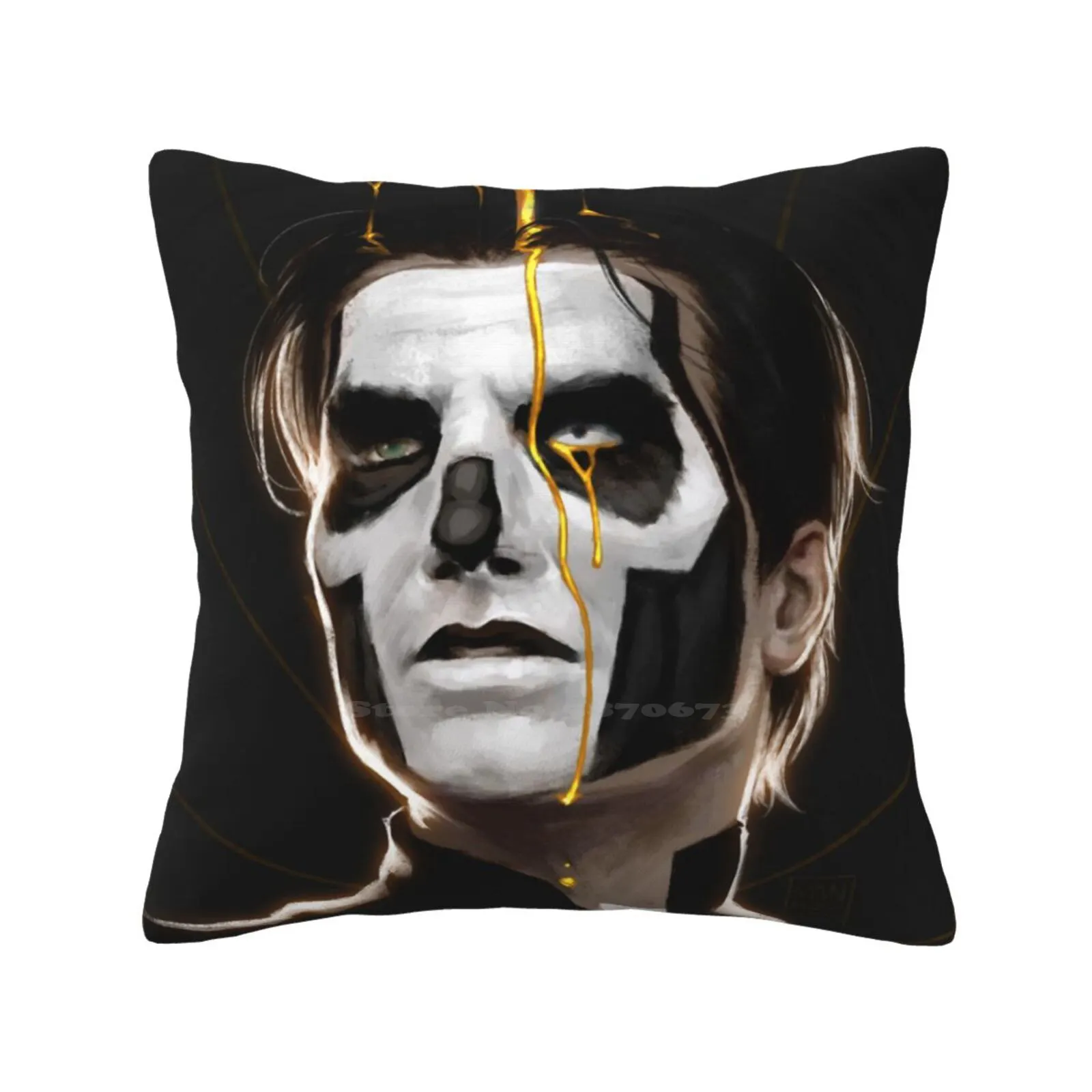 

Terzo Throw Cushion Pillow Cover Ghost Band The Band Ghost Terzo Emeritus Papa Terzo Papa Emeritus Iii