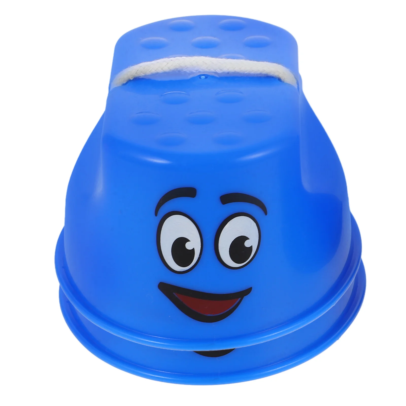 

2 Pairs Kids Stilts Toy Walking Stepper Blue Pink Safe Durable Thick Plastic Children Garden Playground Outdoor Fun Parent-child