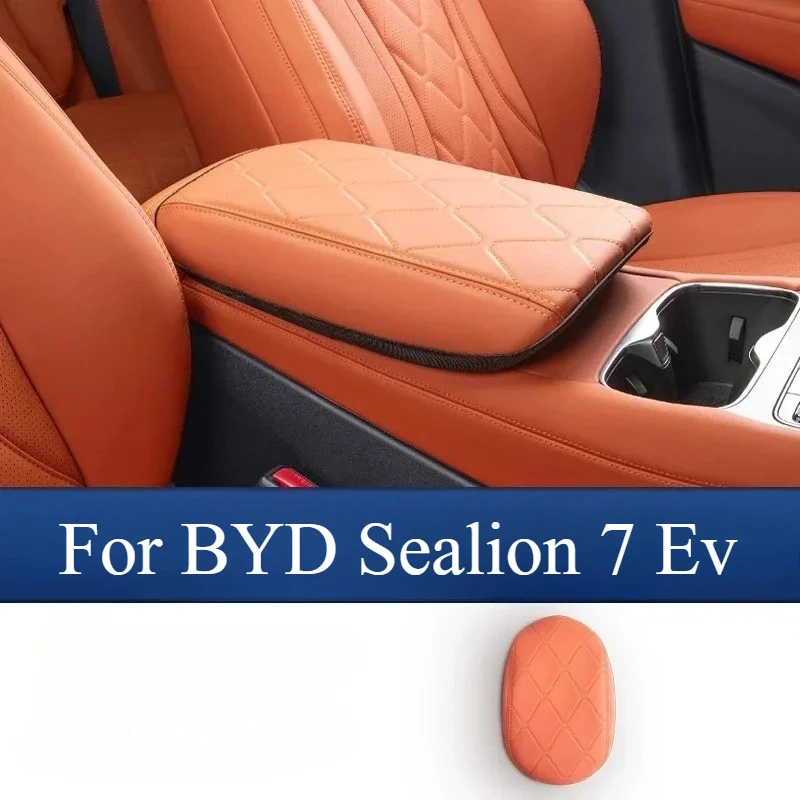 BYD Sealion 7 Leather Armrest Cover - Center Console - Image 6