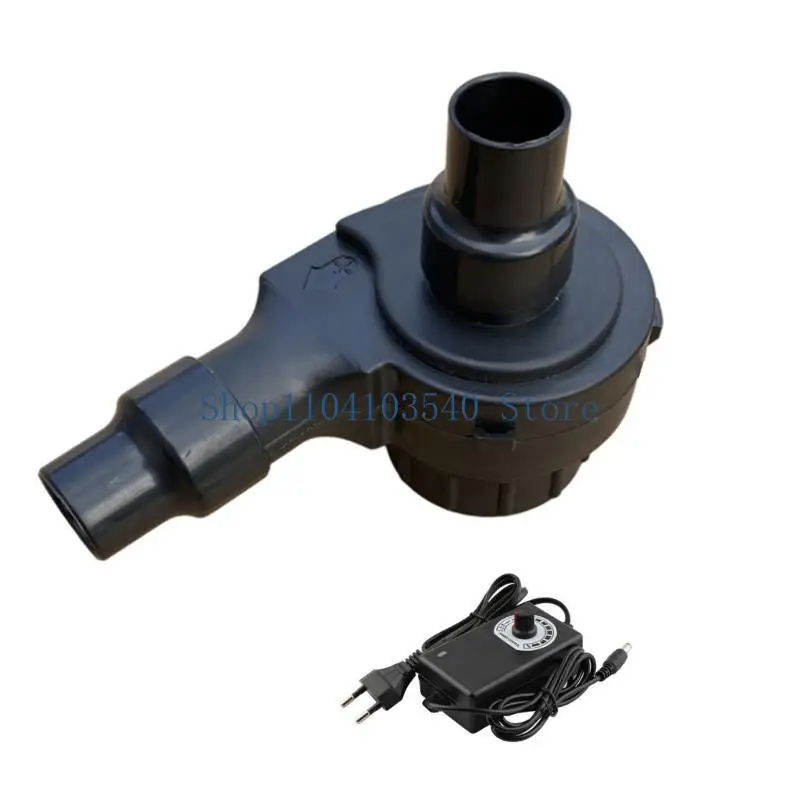 

02DC Adjustable Speed Exhaust Fan Quiet Duct Extractor Air Boosters Fan Ventilation